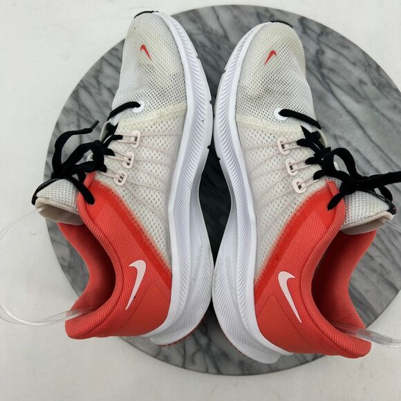 Nike Running Shoe Womens 6 Quest 4 White Mesh Athletic Training DA1106-102 - Picture 6 of 11